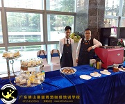 凯云新世界咖啡拉花活动 实员实践