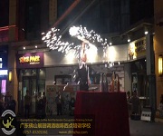 2017年5月1日【番禺万达广场】朱欢洪被聘请为花式调酒演出嘉宾！