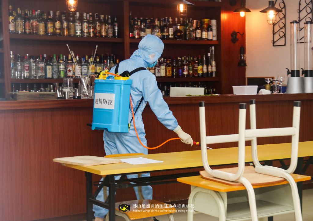 佛山展翅学院已进行清洁消毒，欢迎到校参观